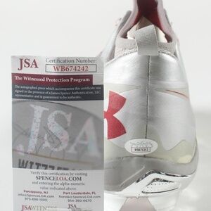 Montez Sweat Game Worn Signed Under Armour Cleat (JSA)